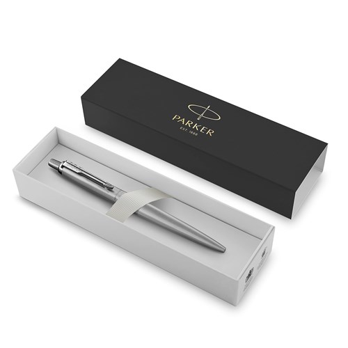PARKER XL JOTTER BALLPOINT PEN Stainless Steel Chrome Trim